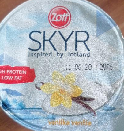 Fotografie - Skyr vanilka Zott