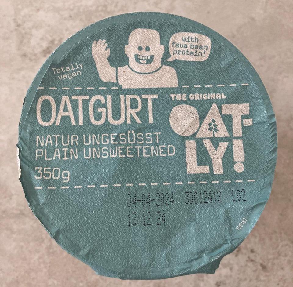 Fotografie - Oatgurt Natur Ungesüsst Plain Unsweetened Oatly!