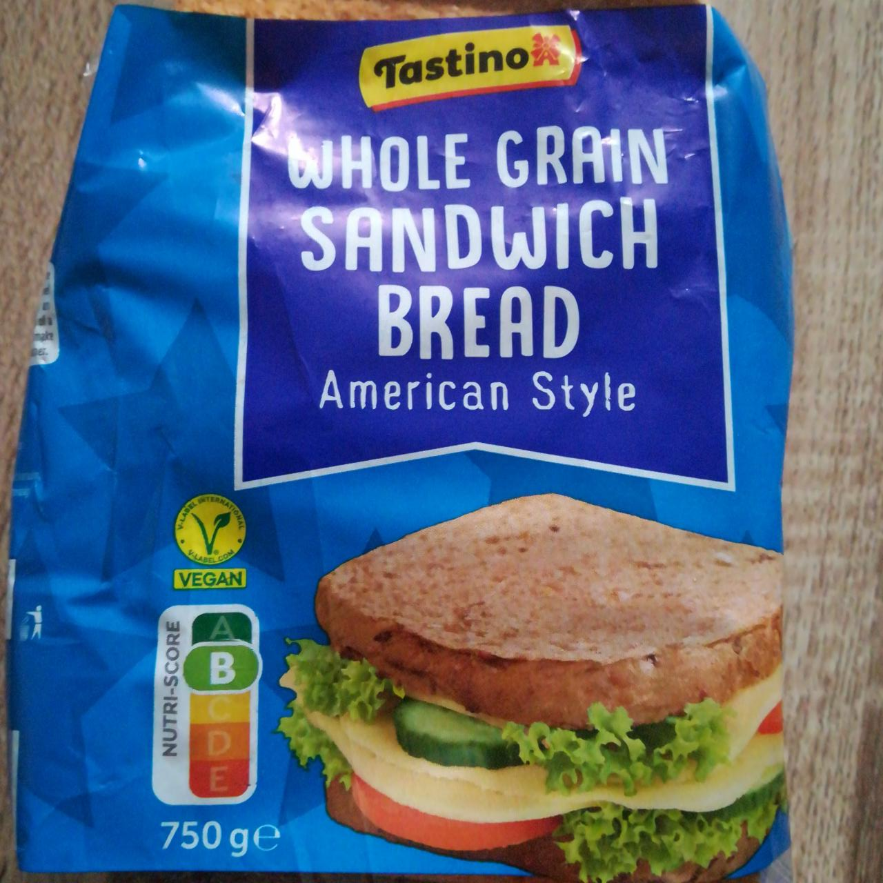 Fotografie - Whole grain sandwich bread Tastino