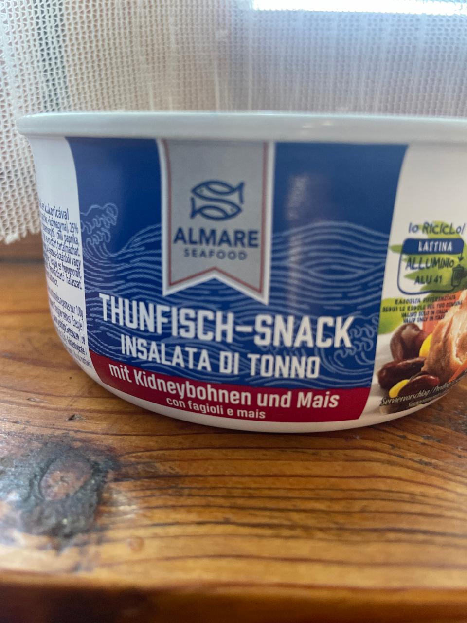 Fotografie - Thunfish-snack insalata di tonno Almare