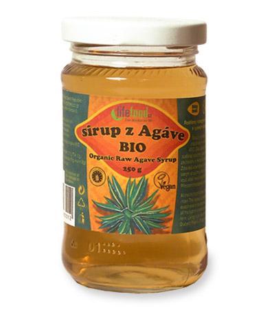 Fotografie - sirup z agáve BIO Lifefood