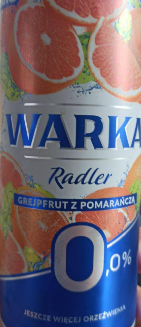 Fotografie - Radler grejpfrut z pomarańczą Warka