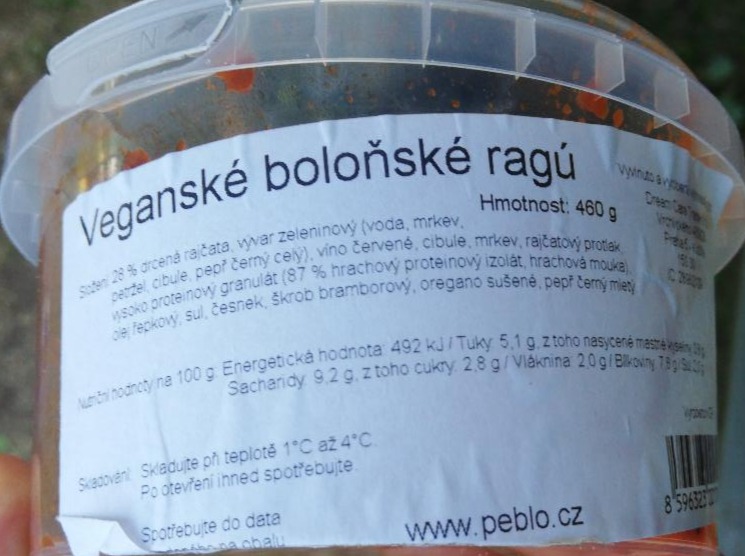 Fotografie - Veganské boloňské ragú