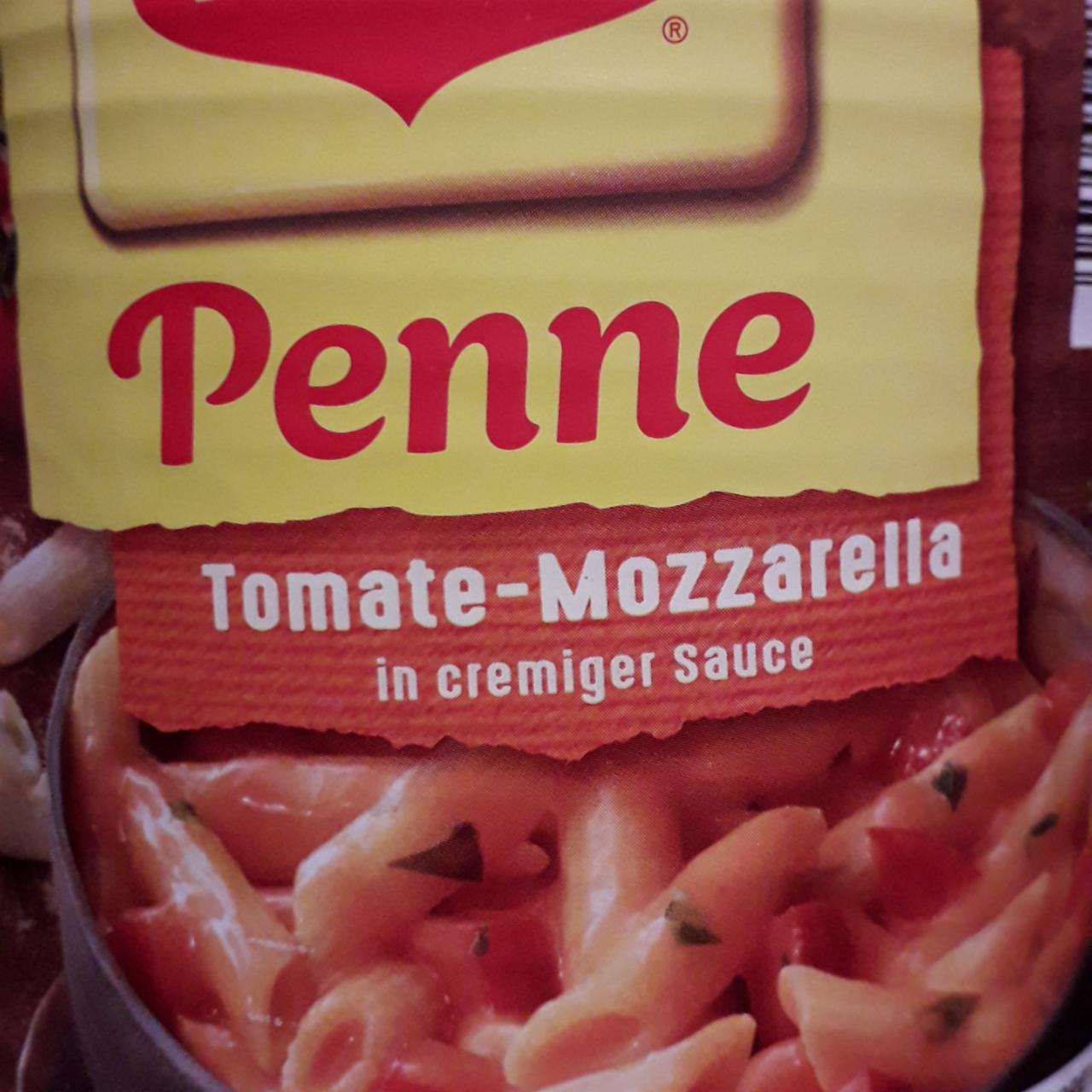 Fotografie - Penne Tomate Mozzarella in cremiger sauce Maggi