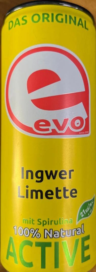 Fotografie - Ingwer Limette Active Evo