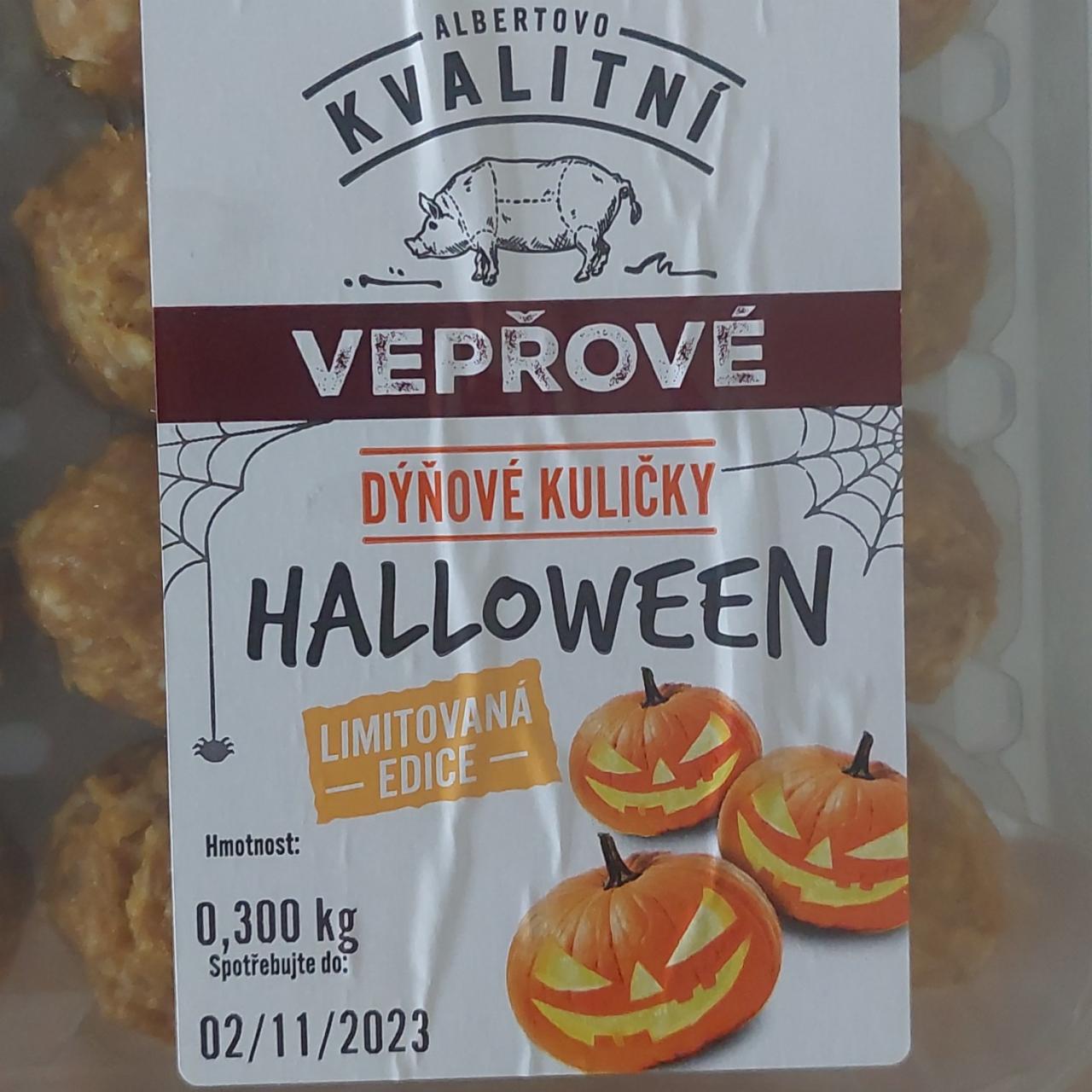 Fotografie - Halloween dýňové kuličky vepřové Albert