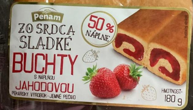 Fotografie - Buchty s náplňou jahodovou Penam