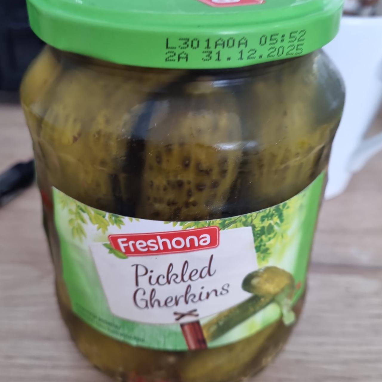 Fotografie - pickled cherkins Freshona