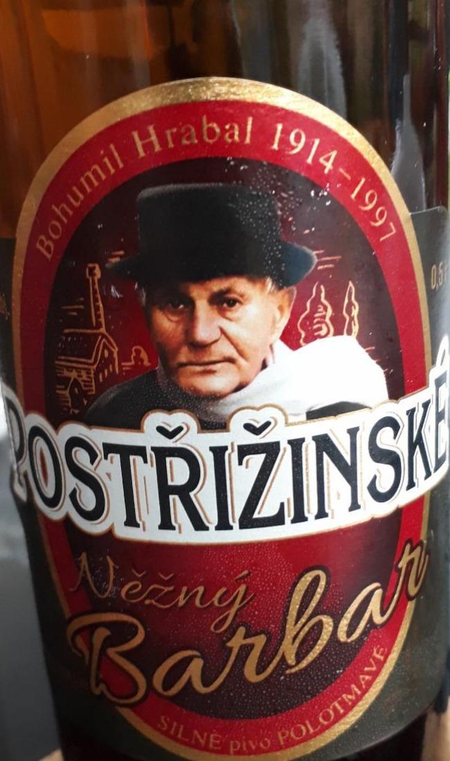 Fotografie - Postřižinské pivo něžný barbar Pivovar Nymburk