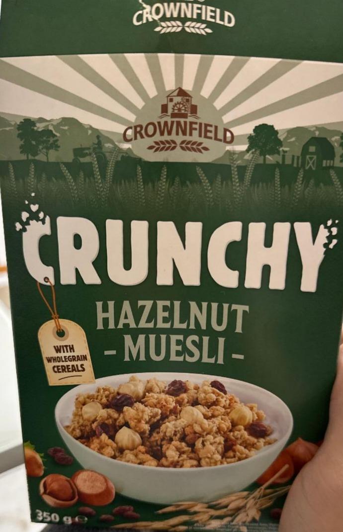 Fotografie - Muesli Crunchy Hazelnut Crownfield