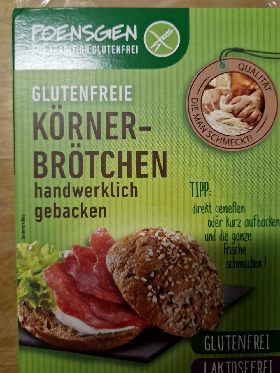 Fotografie - Glutenfreie körner-brötchen hanfwerklich gebacken Poensgen