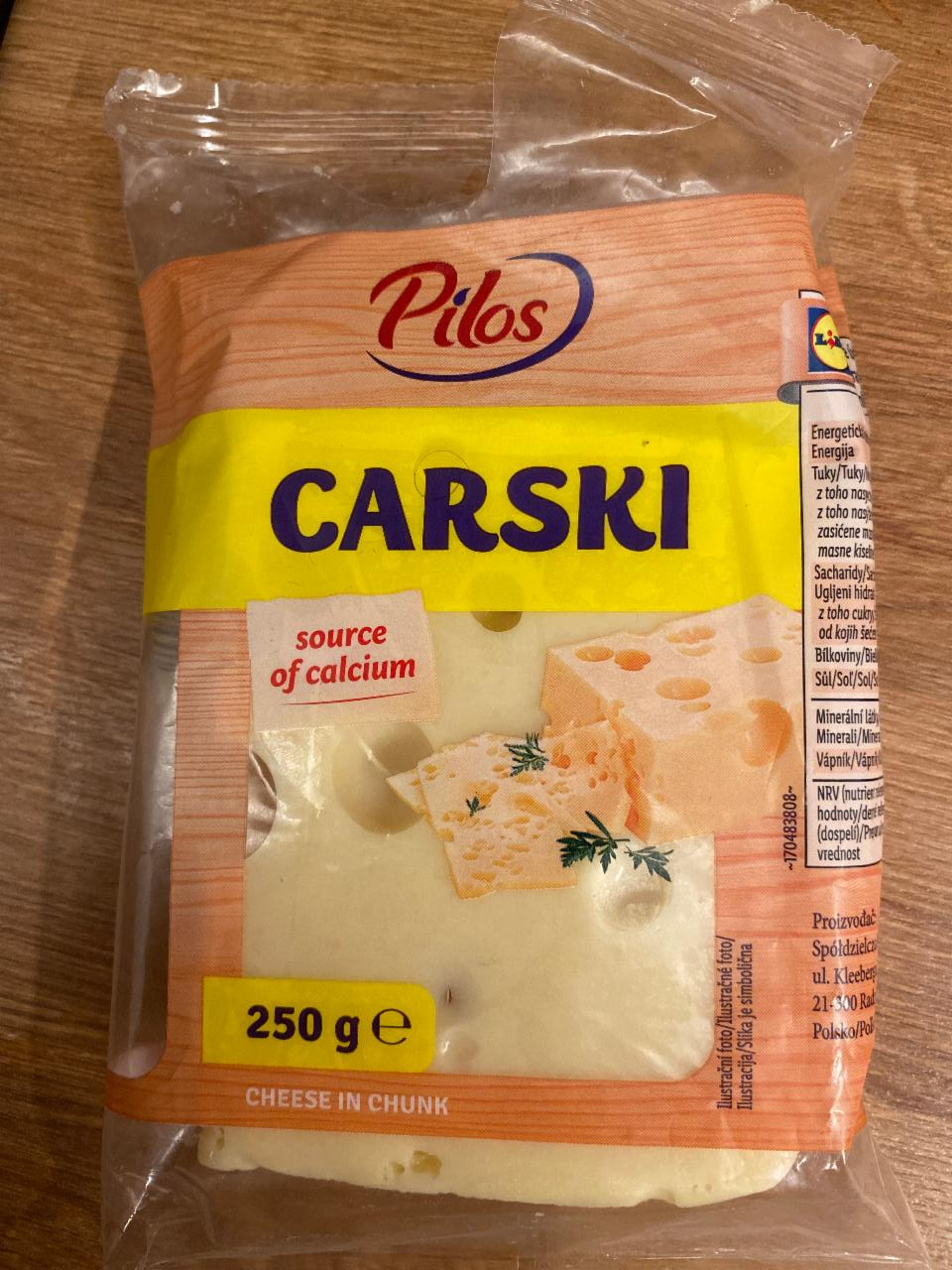 Fotografie - ser carski Pilos