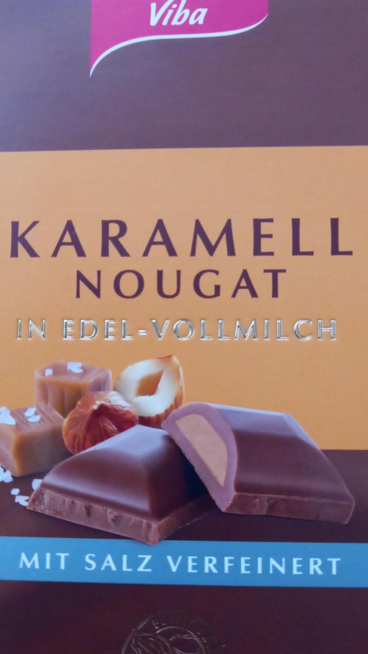 Fotografie - Karamell Nougat in Edel-Vollmilch Viba