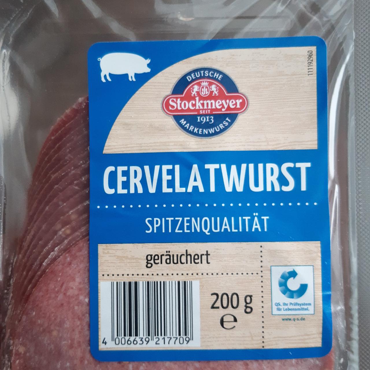 Fotografie - Cervelatwurst Spitzenqualität Stockmeyer