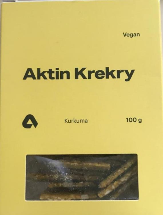 Fotografie - Krekry Kurkuma Aktin