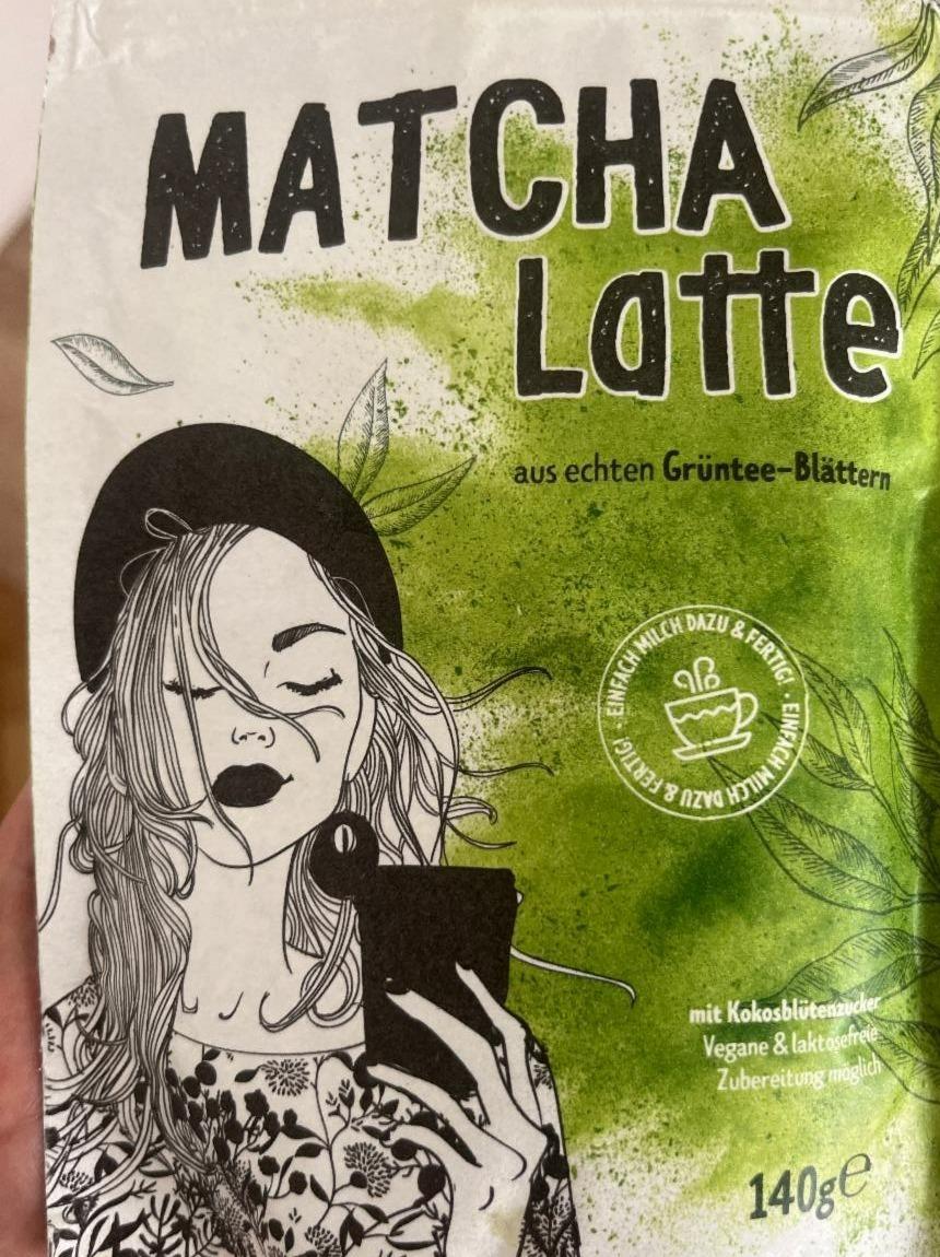 Fotografie - Matcha Latte aus echten Grüntee Blettern