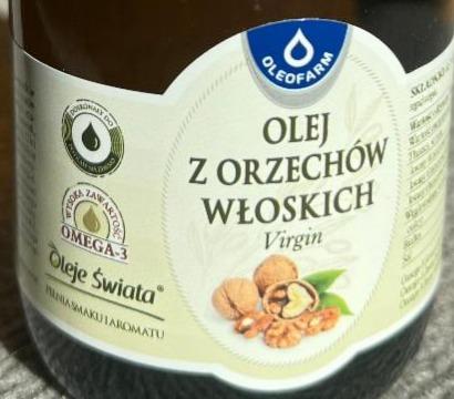 Fotografie - Olej z orzechów włoskich virgin Oleofarm