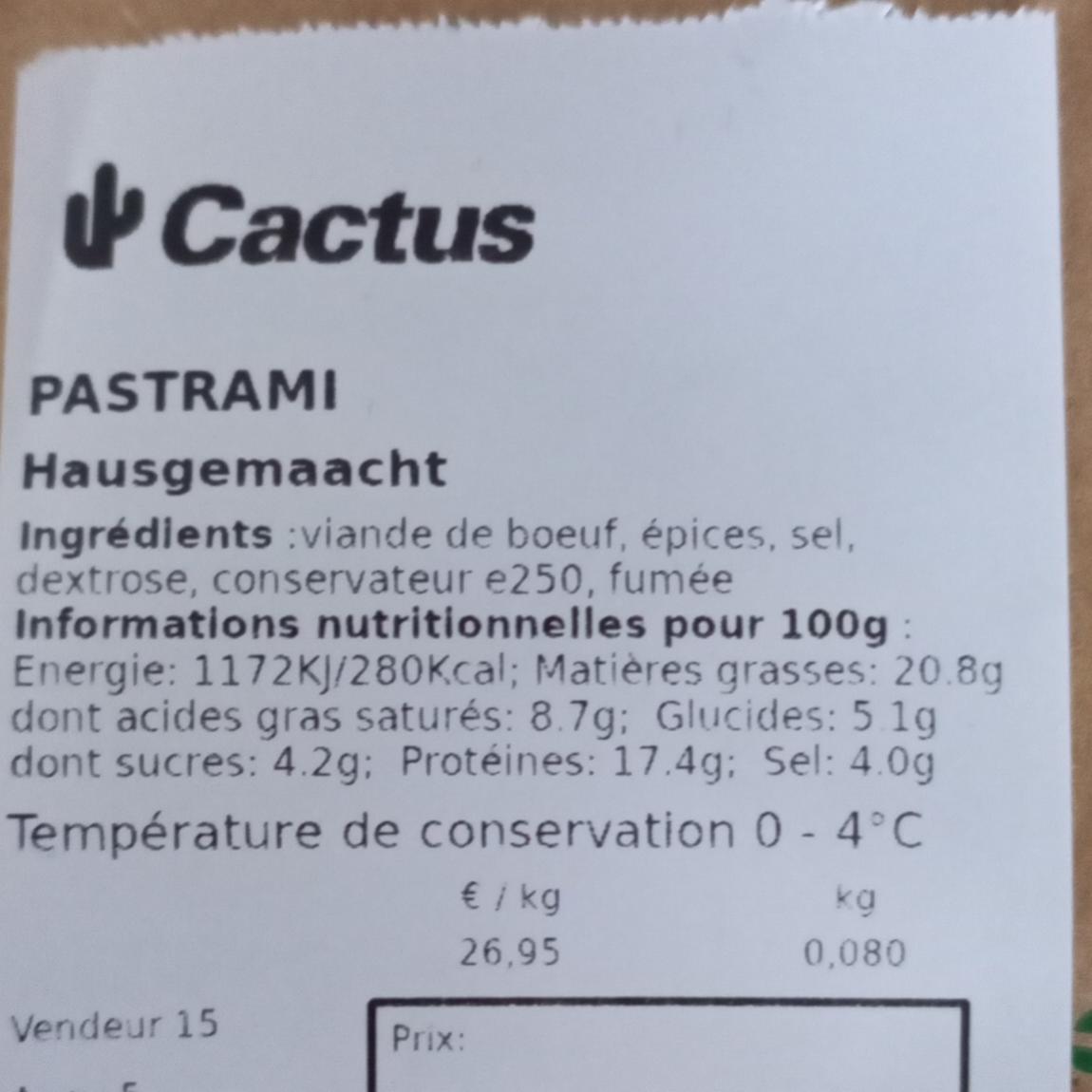 Fotografie - Pastrami Cactus