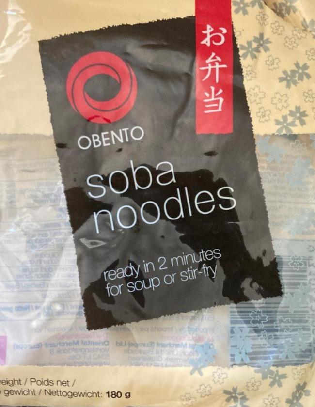 Fotografie - OBENTO Soba Nudle