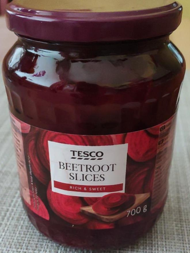 Fotografie - Beetroot Slices Tesco