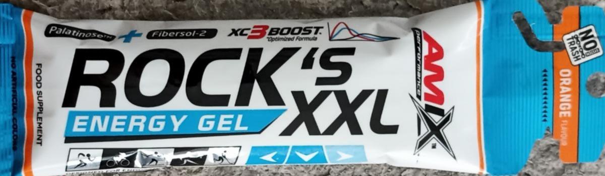 Fotografie - Rock's XXL Energy Gel Orange Amix Nutrition