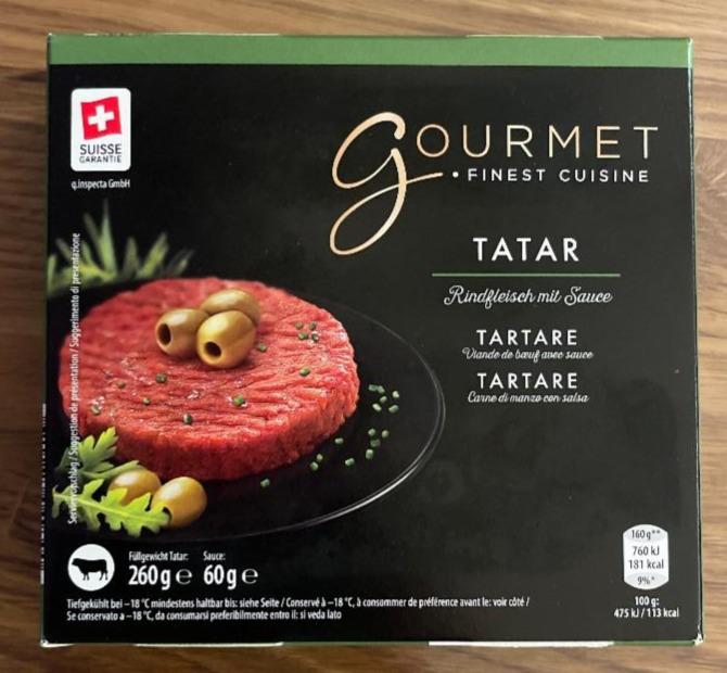 Fotografie - Tatar Gourmet finest cuisine