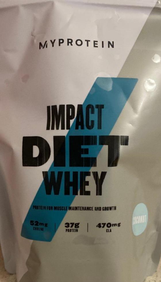 Fotografie - Impact diet whey coconut Myprotein