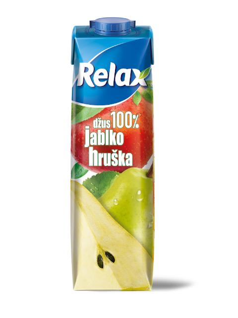 Fotografie - Džus 100% Jablko Hruška Relax