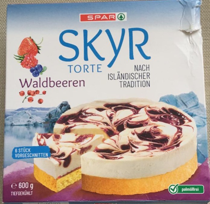 Fotografie - Skyr Torte Waldbeeren Spar