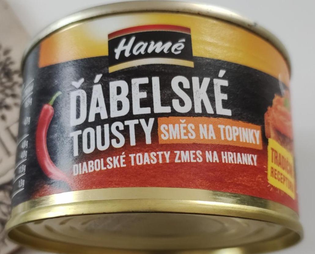 Fotografie - Ďábelské tousty směs na topinky Hamé