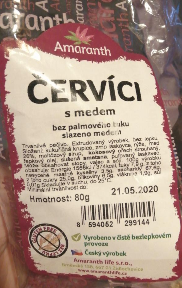 Fotografie - Červíci s medem Amaranth