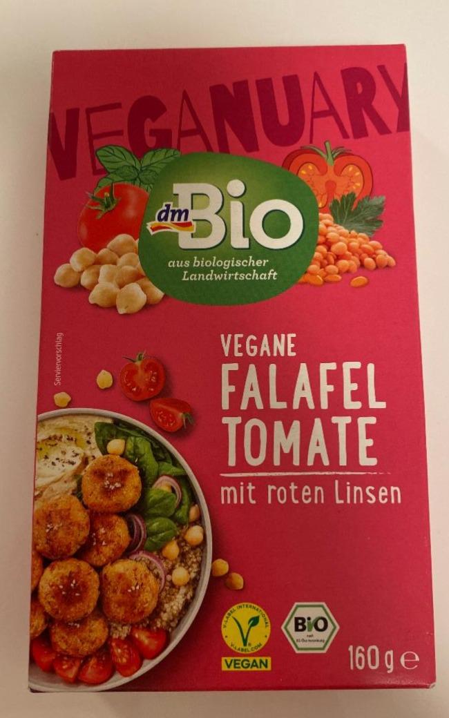 Fotografie - Vegane Falafel Tomate mit roten Linsen dmBio