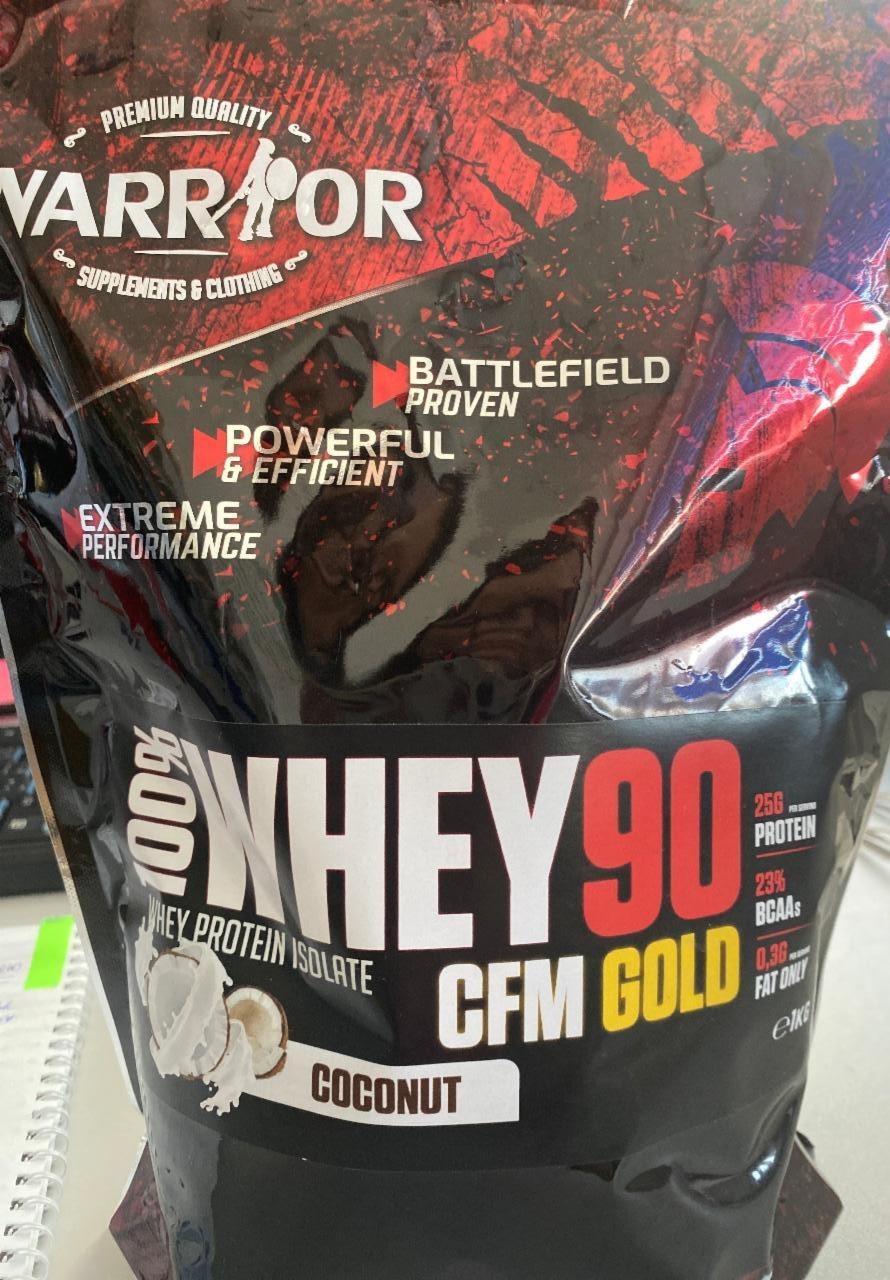 Fotografie - 100% Whey 90 CFM Gold Isolate Coconut Warrior