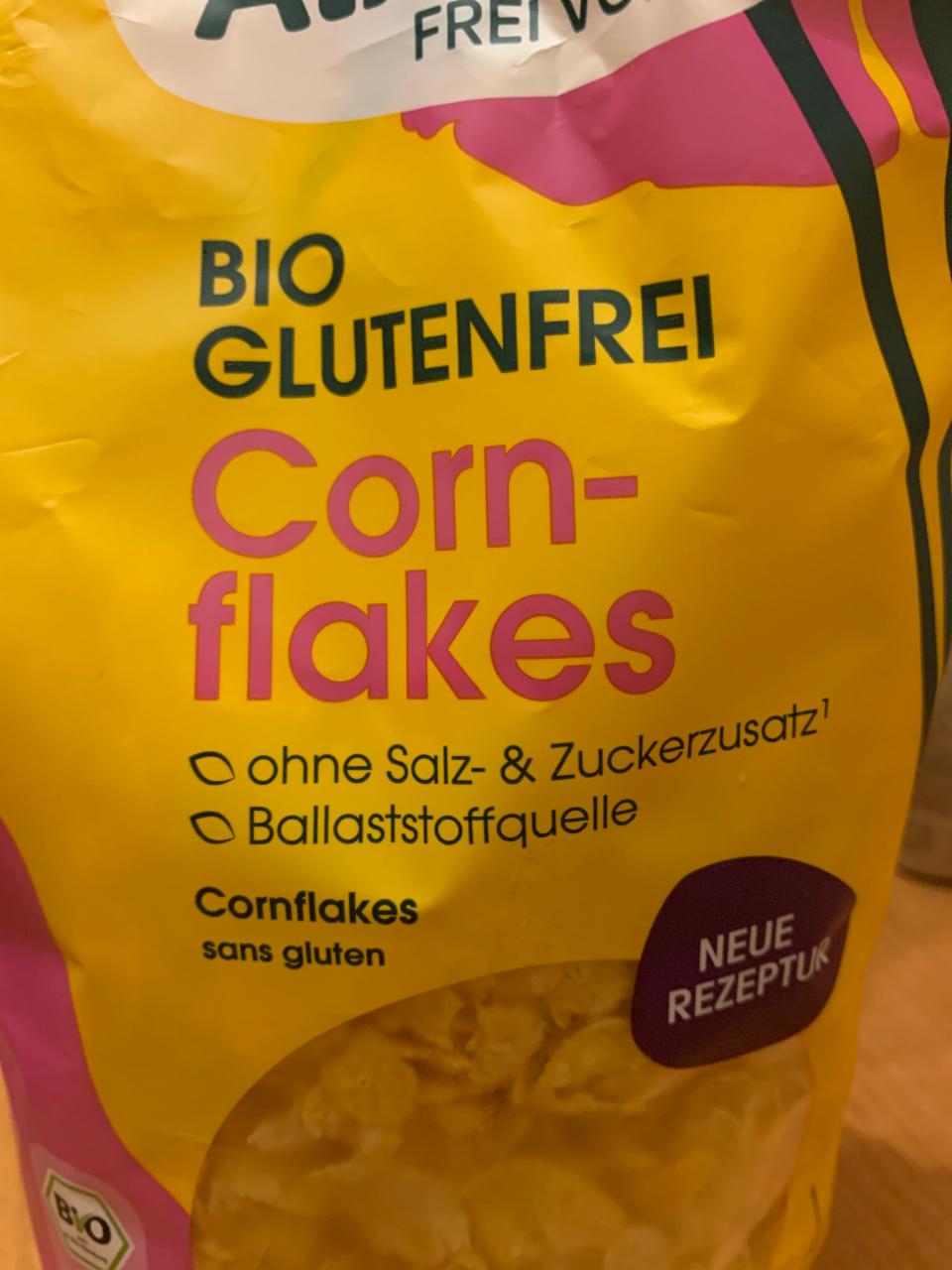 Fotografie - Bio Glutenfrei Cornflakes Alnavit