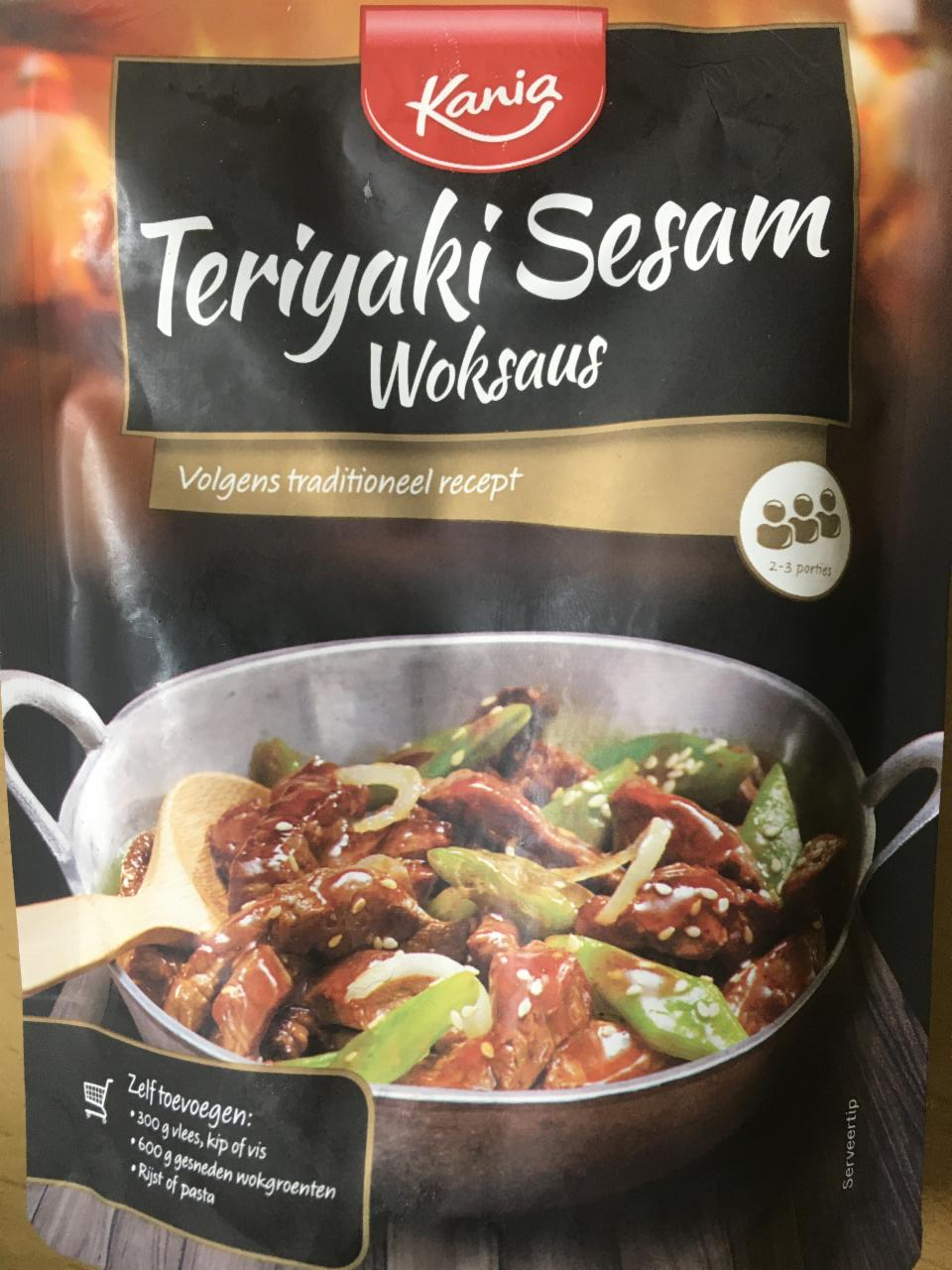 Fotografie - Teriyaki Sesam Woksaus Kania