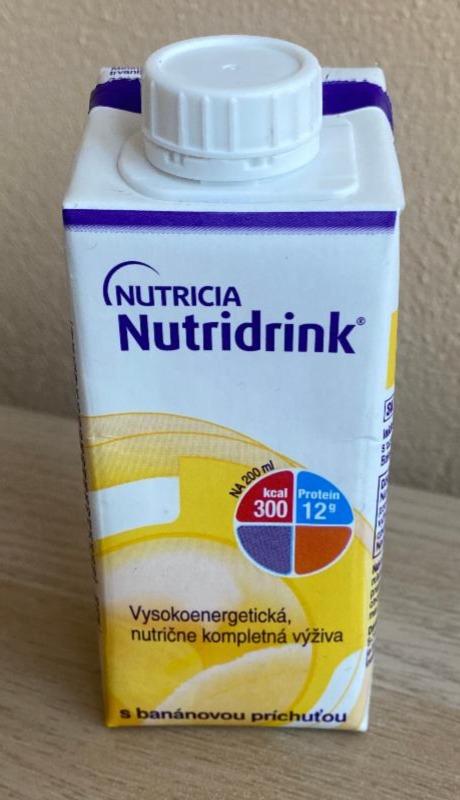 Fotografie - Nutridrink s banánovou príchuťou Nutricia