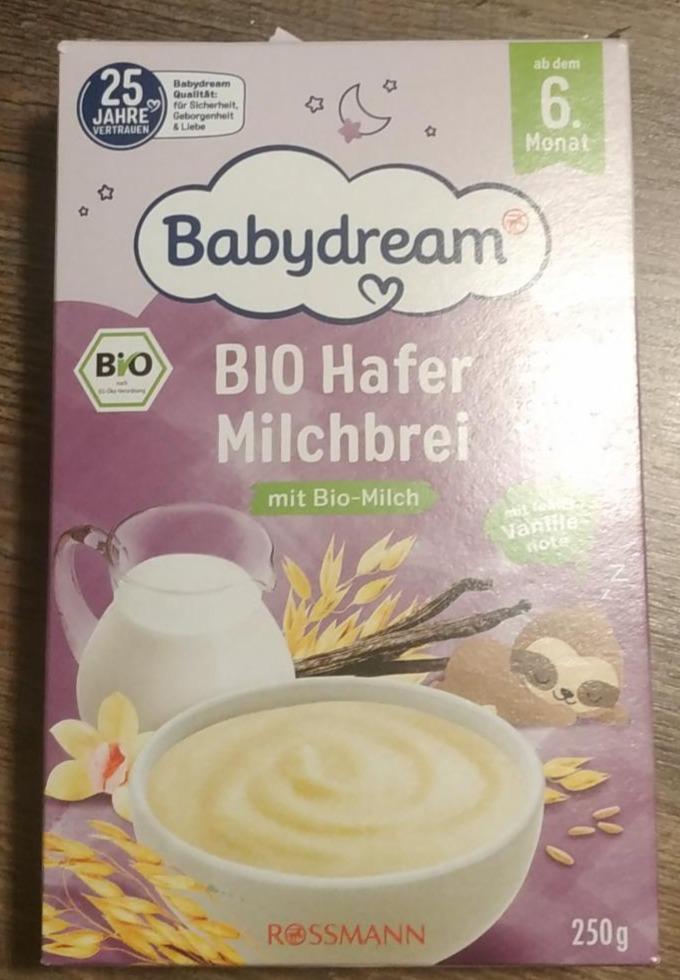 Fotografie - Bio Hafer Milchbrei Babydream