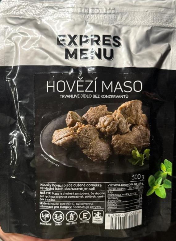 Fotografie - Hovězí maso Expres menu