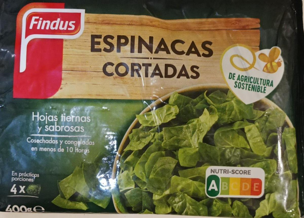 Fotografie - Espinacas cortadas Findus