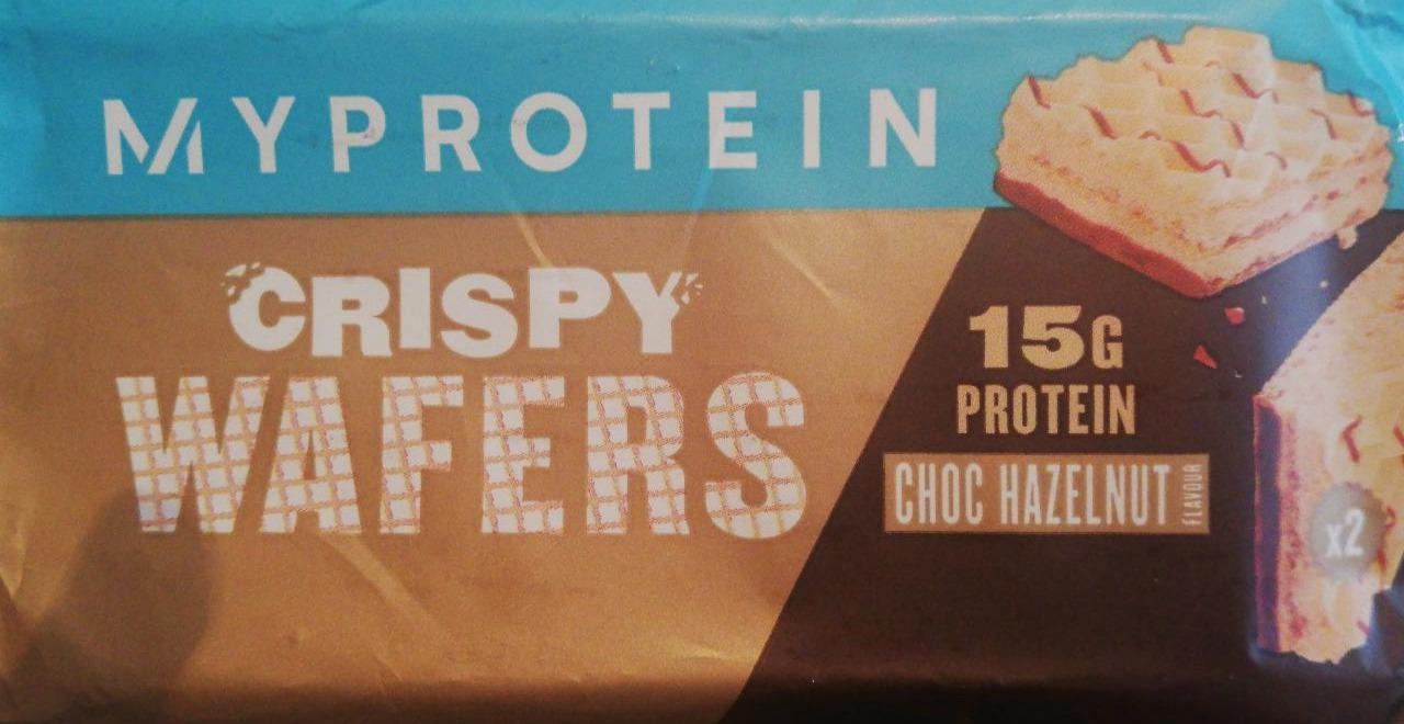 Fotografie - Crispy Wafers Choc Hazelnut MyProtein