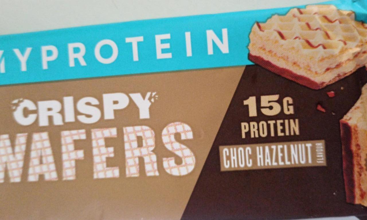 Fotografie - Crispy Wafers Choc Hazelnut MyProtein