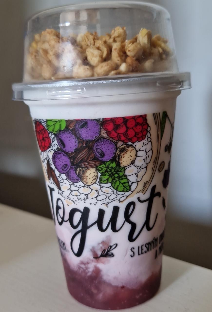 Fotografie - Jogurt s lesným ovocím a müsli Kaufland