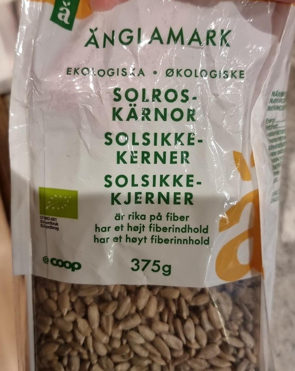 Fotografie - Økologiske Solsikkekjerner Änglamark