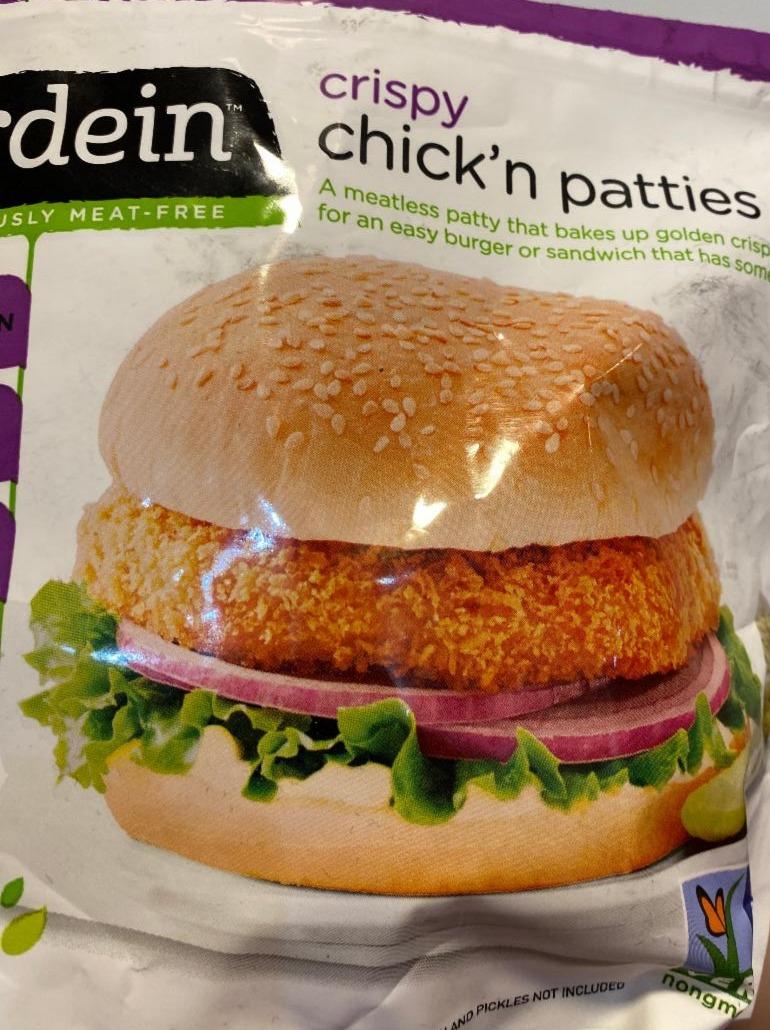 Fotografie - gardein crispy chick’n patties