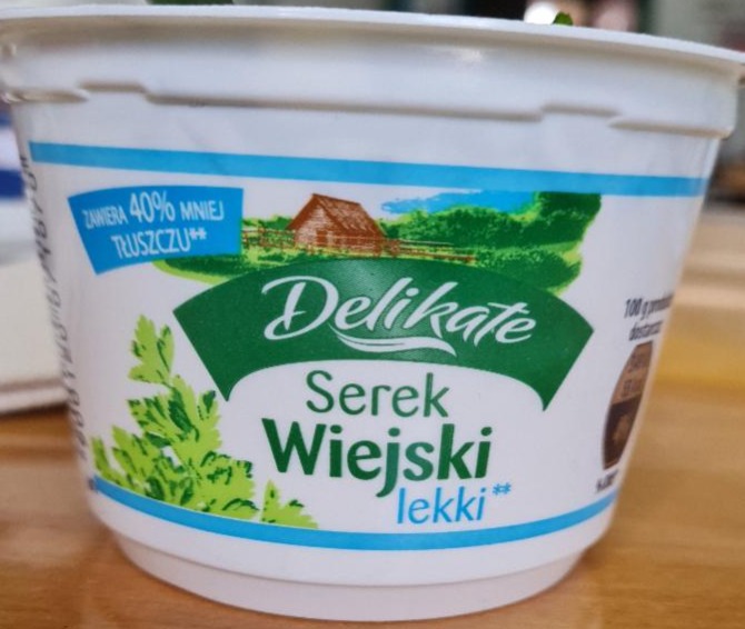 Fotografie - Serek wiejski lekki Delikate