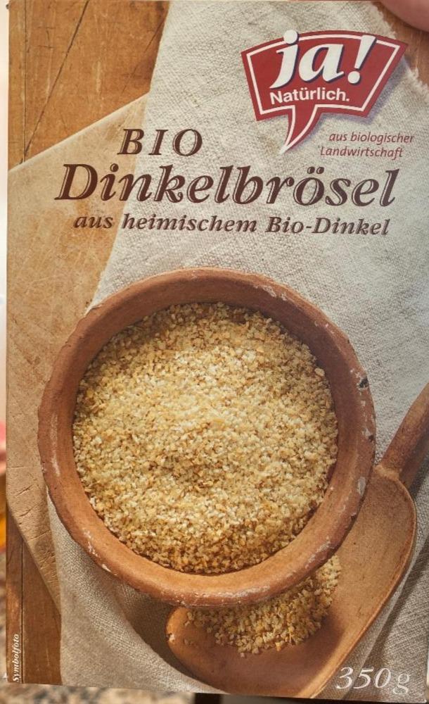 Fotografie - Bio Dinkelbrösel Ja! Natürlich.