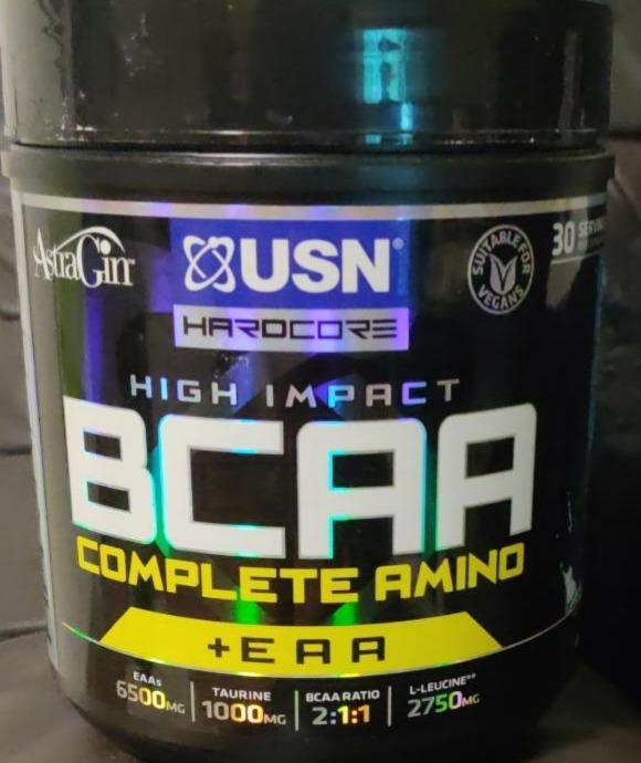 Fotografie - USN hardcore BCAA complete amino+EAA