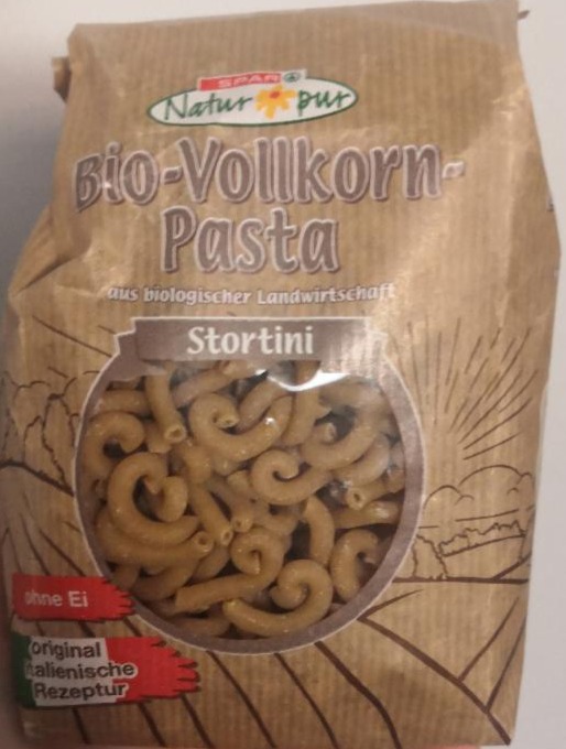 Fotografie - Bio-Vollkorn-Pasta Stortini Spar Natur pur