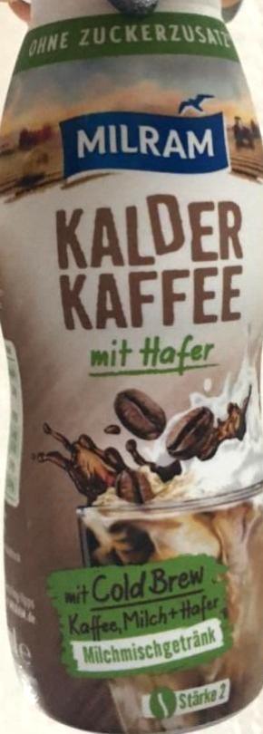 Fotografie - Kalder kaffee mit hafer Milram