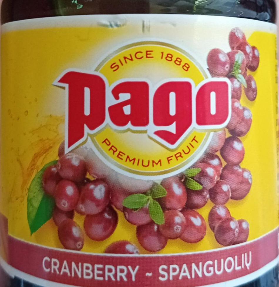 Fotografie - Cranberry pago